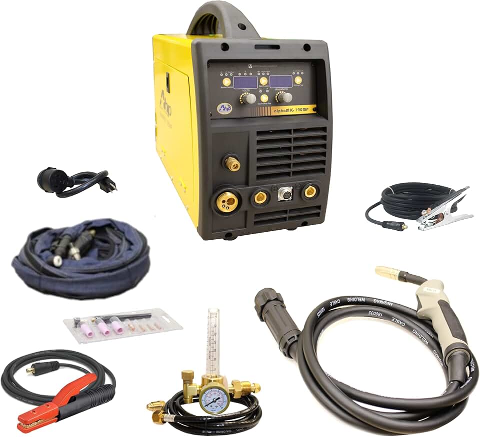 AHP ALPHAMIG 190MP MIG TIG STICK COMBO 110/220 200 Amp 3-in-1 Welder