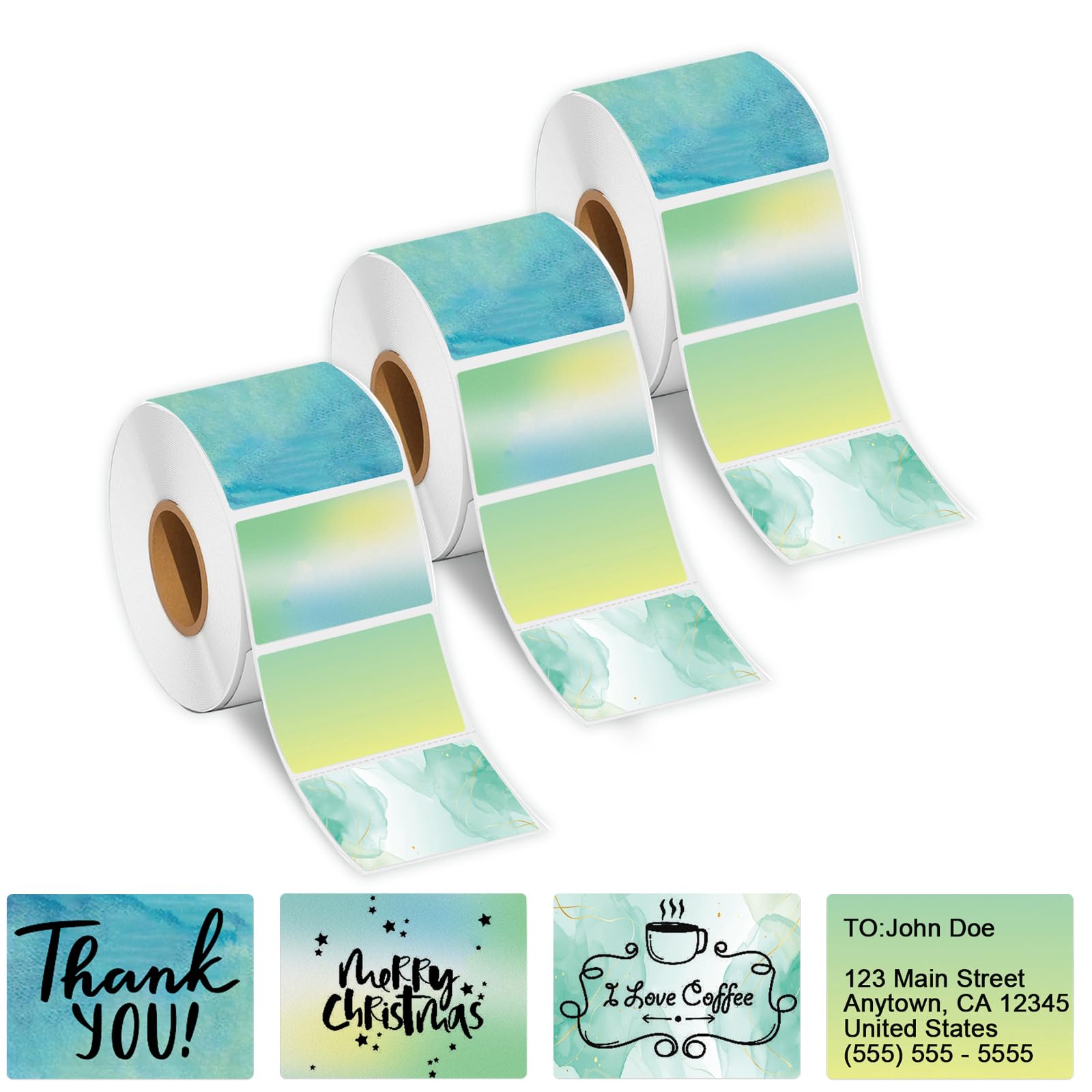 WONLABEL 1.57x1.18 (40x30mm) Thermal Labels for T50M/M110/M108/M220/M260 Label Makers, Self-Adhesive Stickers Thermal Printer labels for Small