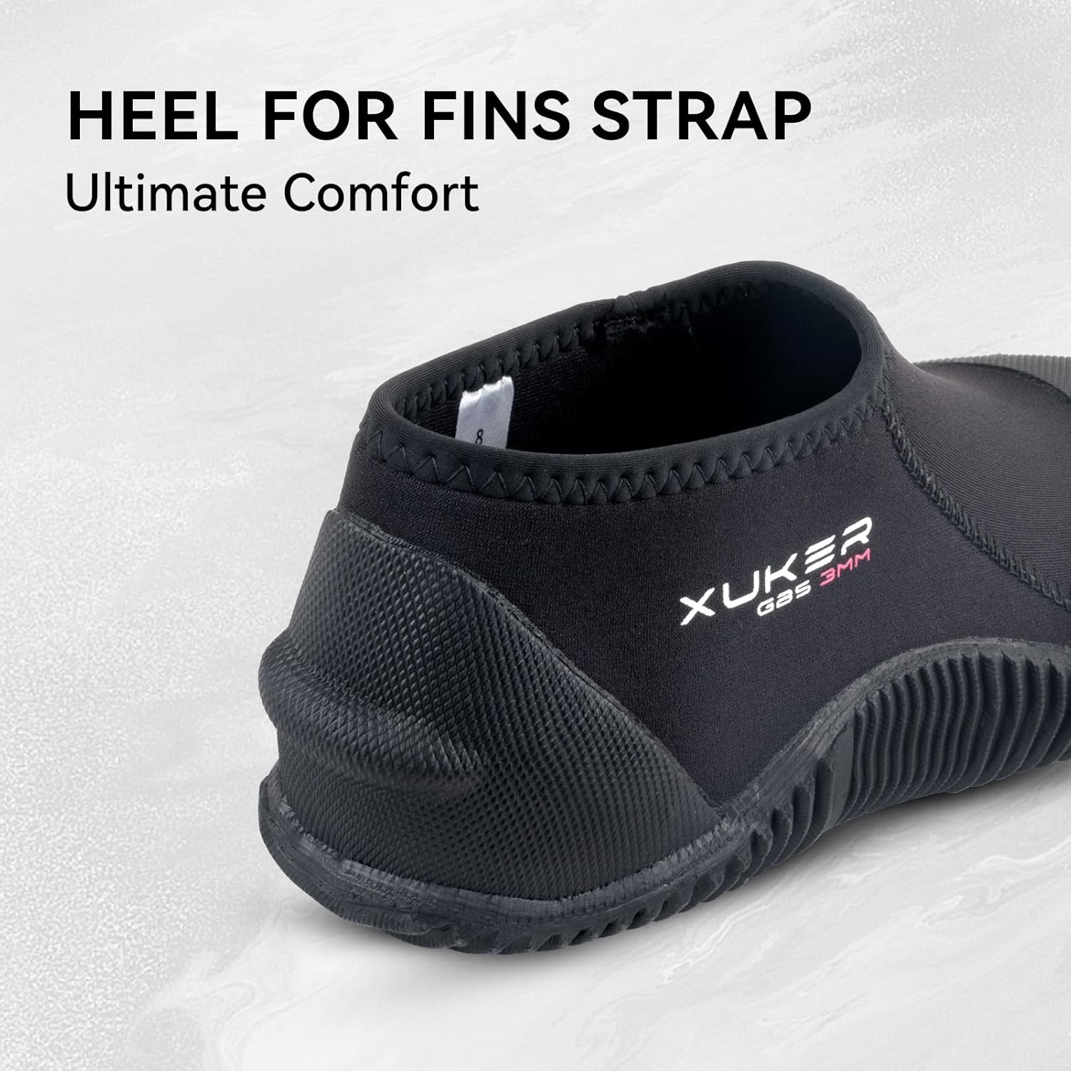 XUKER Neoprene Diving Scuba Boots Men Women 3mm Wetsuit Water Booties with Anti-Slip Sole Sand Beach Shoes - Image 6