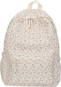 GSenhui Kawaii Schulrucksack - Coquette Blumen Rucksack Für Teenager Mädchen