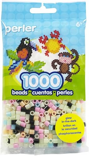 Perler Paquete de cuentas Glow Mix (1000 piezas)