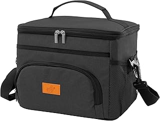 Pelle & Sol 15L Picnic Bag, Insulated Lunch Bag | Cooler Bag Fits 24 Cans, Lunch Cool Bag | Lunch Bags for Women, Lunch Bag, Lunch Bag for Men, Cooler Bags | Adult Lunch Bag, Cool Bag, Adult Lunch Bag