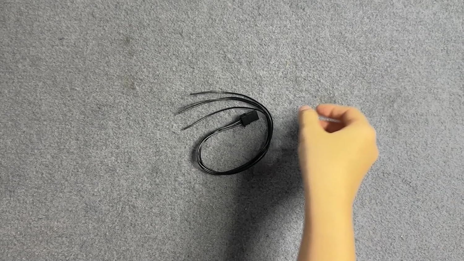 Replacement Auto Parts for AMP 1241634-3 Xenon HID Headlight Igniter Plug Connector Pigtail Wire Mod-R36R-6886