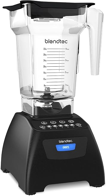 Blendtec Blender Classic High Performance 575 Plastic Function Turbo / Dishwasher Safe Ice Crusher / Chopper / Puree 1 L 1 L Black