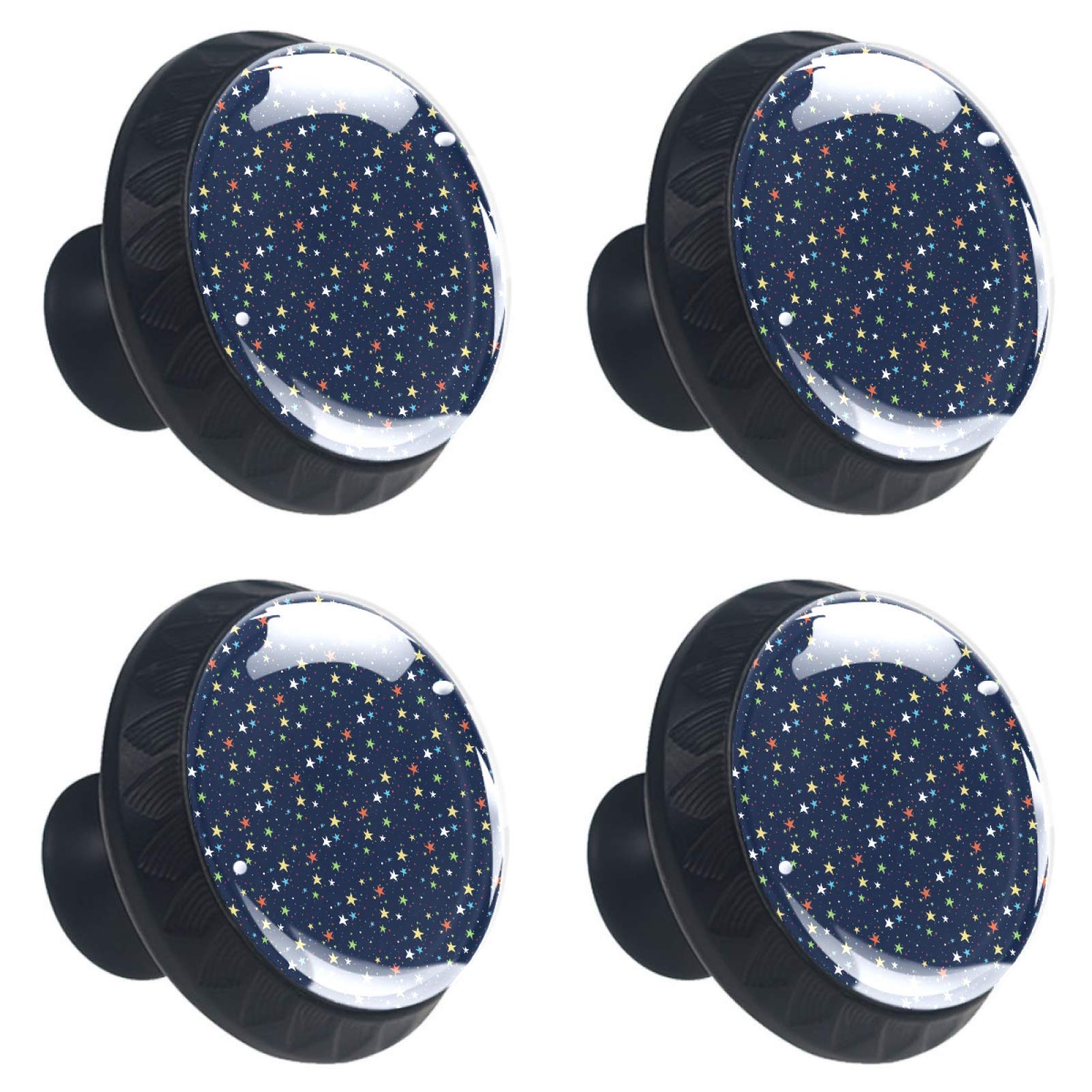Bouton de tiroir en cristal bleu 30 mm pour réparer meuble enfant