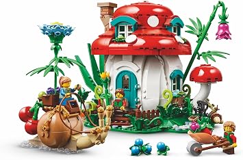 Retired Designer Mushroom House by Bricklink New Sealed