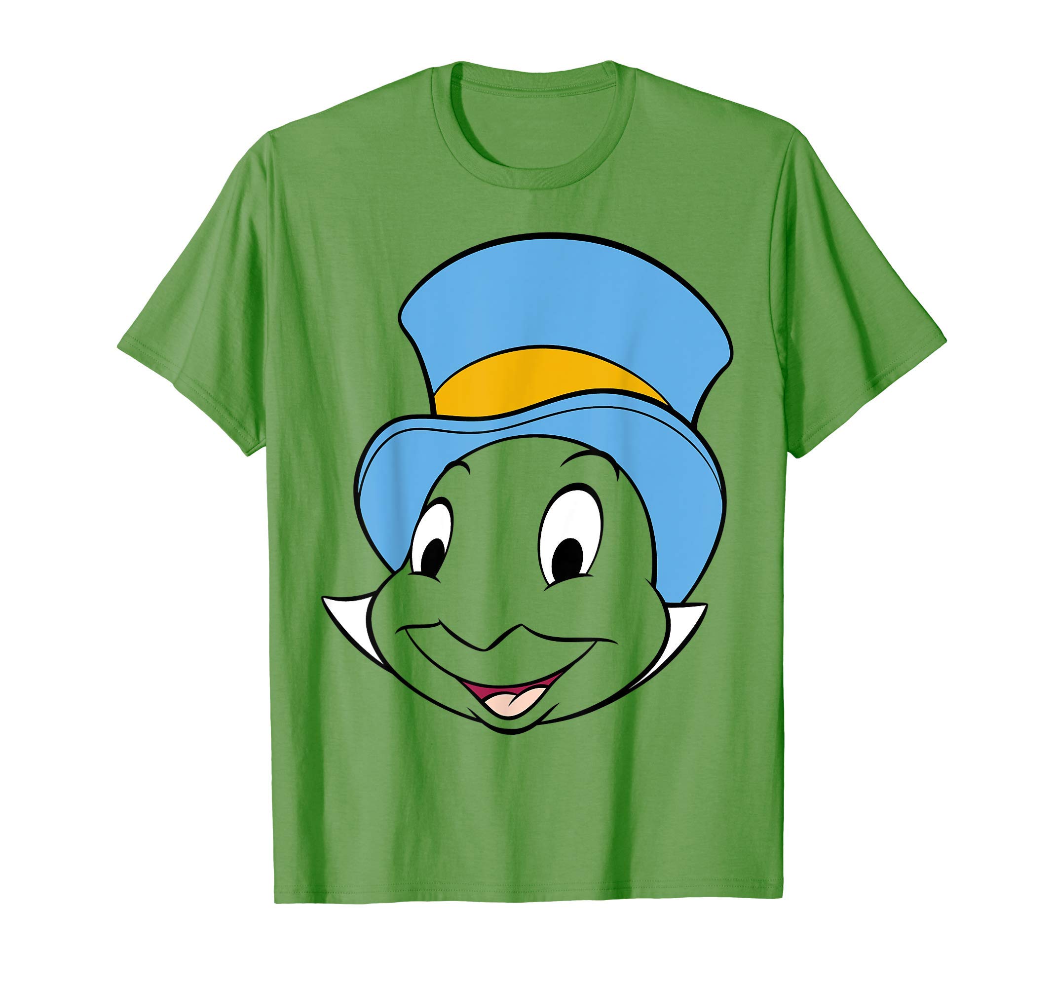 DisneyPinocchio Jiminy Cricket Big Face T-ShirtOEKO-TEX STANDARD 100