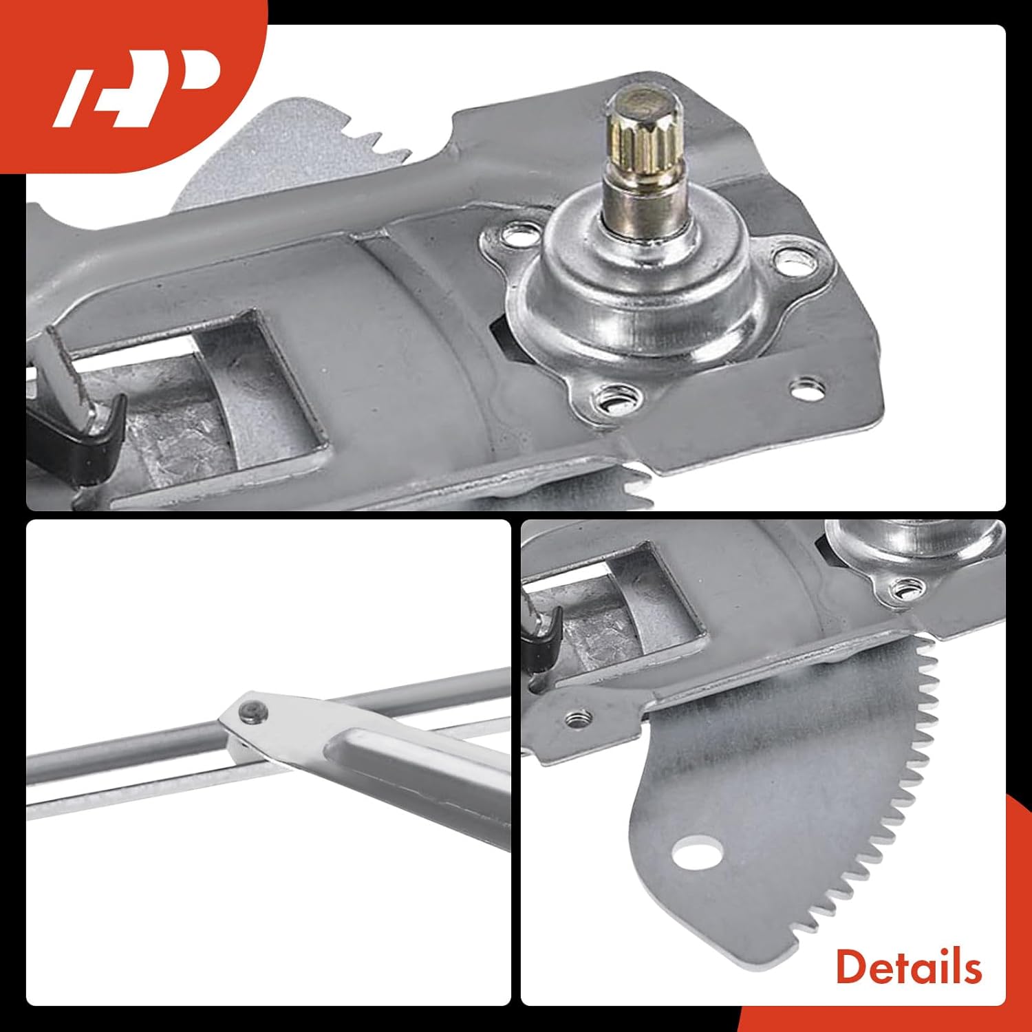 A-Premium Manual Window Regulator Front Driver Side Compatible with Toyota Tacoma 1995-2004, Front Left Driver Side