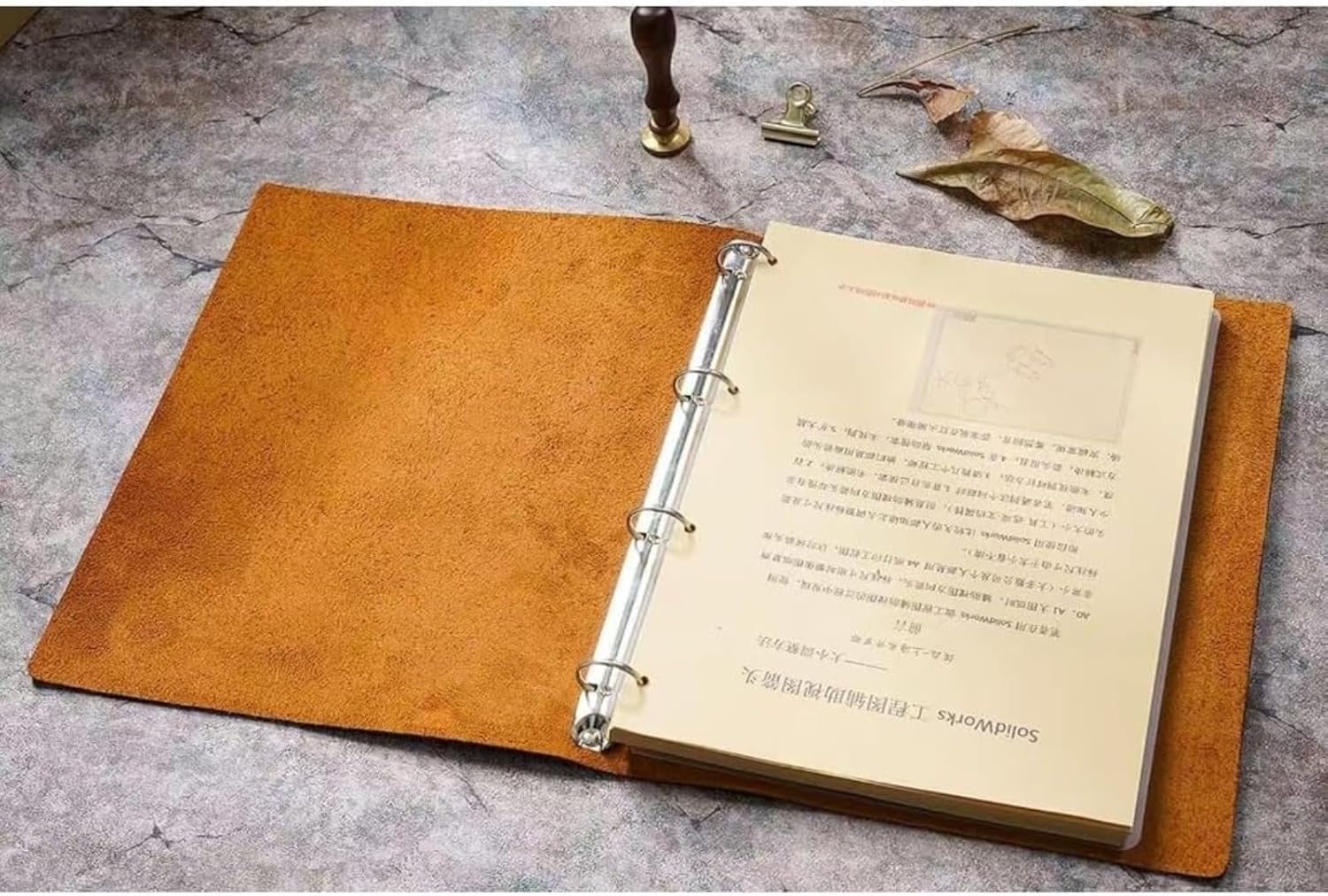 木彫り文房具収納箱