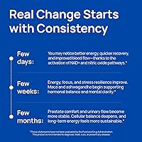 Vista 4 de Selerb Paquete de suplementos NAD+ y complejo de magnesio para hombres, 90 + 60 cápsulas