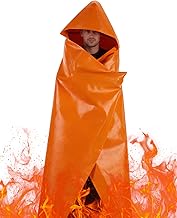 Emergency Fireproof Cloak for Home Essentials - Mondoshop Safe Fire Escape Cloak for Adults - Fire Retardant Suits Wrap Body for People