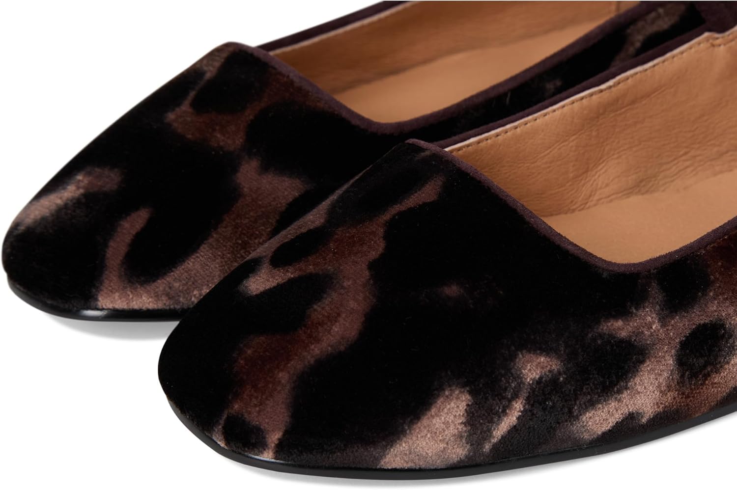 Madewell Womens Greta Elastic Mary Jane - Leopard Velvet