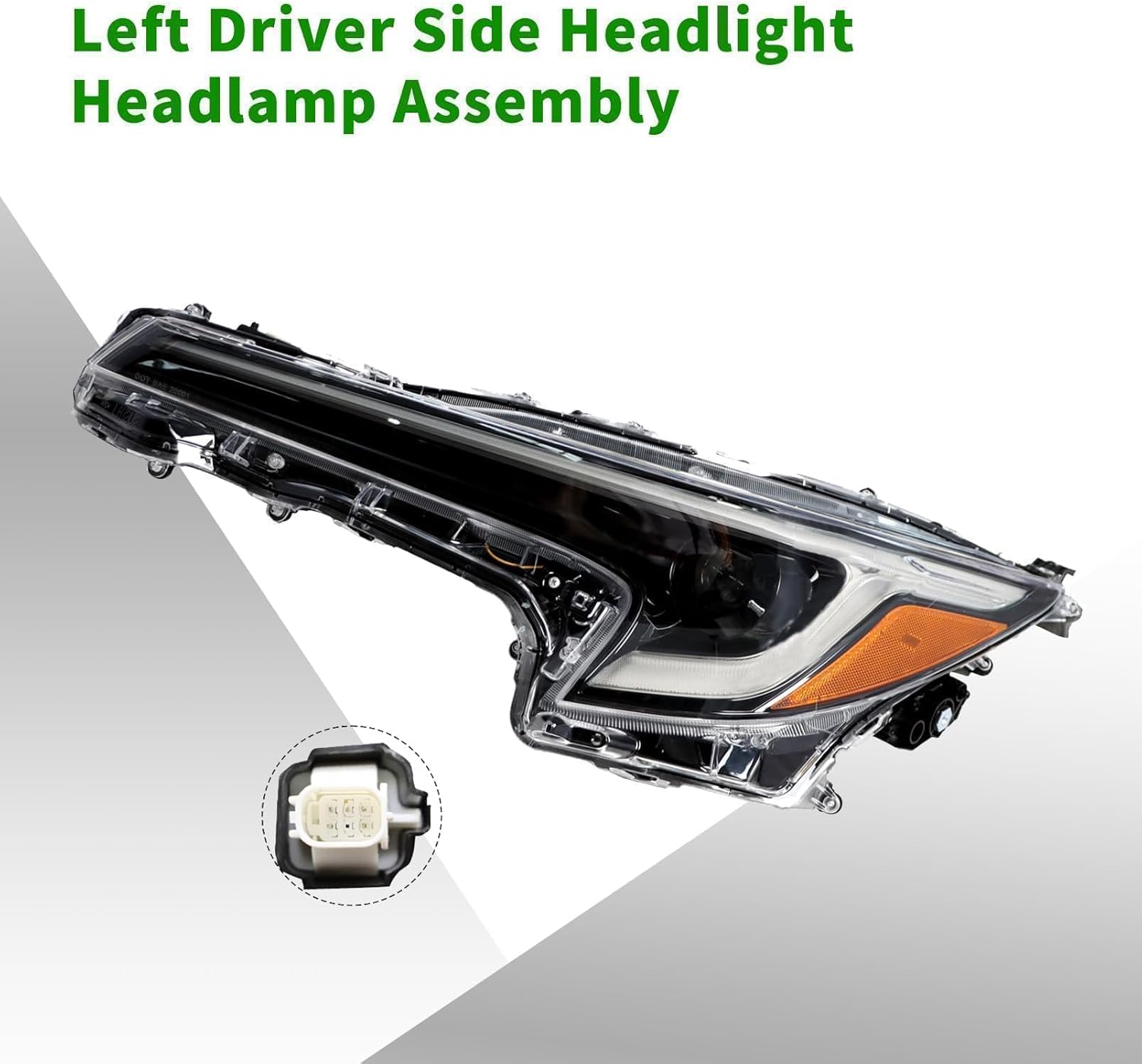 81150-02U60 Left Headlight Assembly Compatible with 2023 2024 2025 Corolla SE/XLE/XSE Headlamp Driver Side