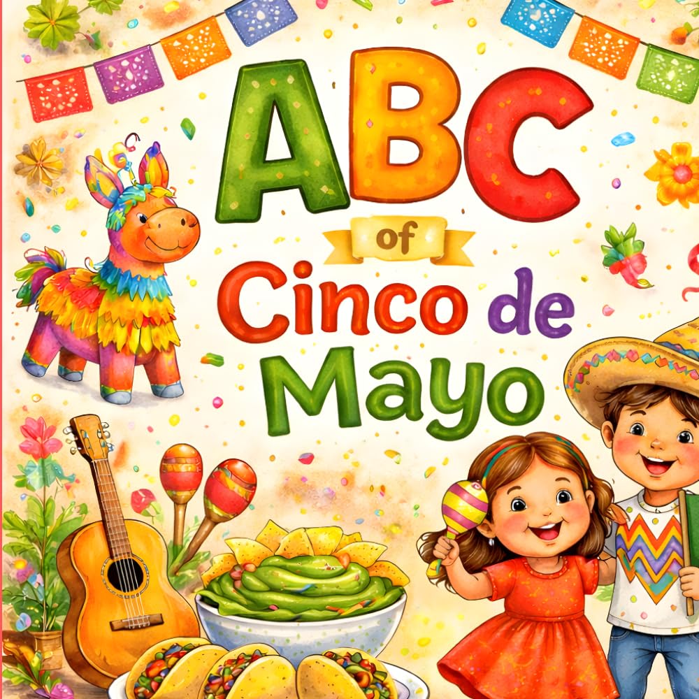 ABC of Cinco De Mayo: Preschool Kids Book About Cinco De Mayo