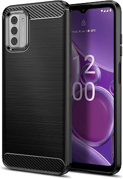 Case for Nokia G42, Slim Fit Phone Cover, Black