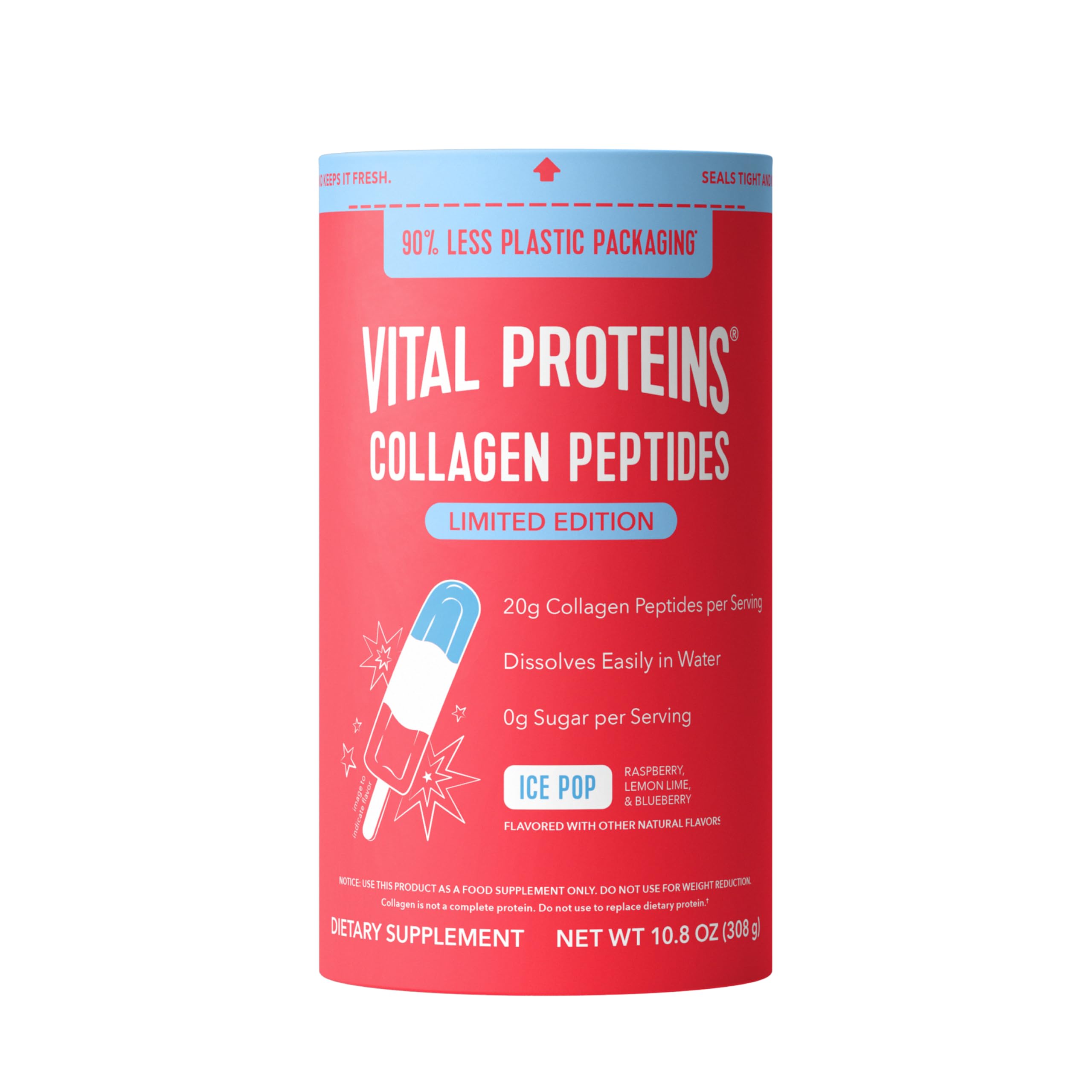 Vital Proteins Collagen Peptides Powder, Unflavored Stick Packs, 20 Count — Amazon image 9