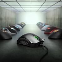 Mouse de gaming cu fir Razer DeathAdder Essential (2021) - alb 4