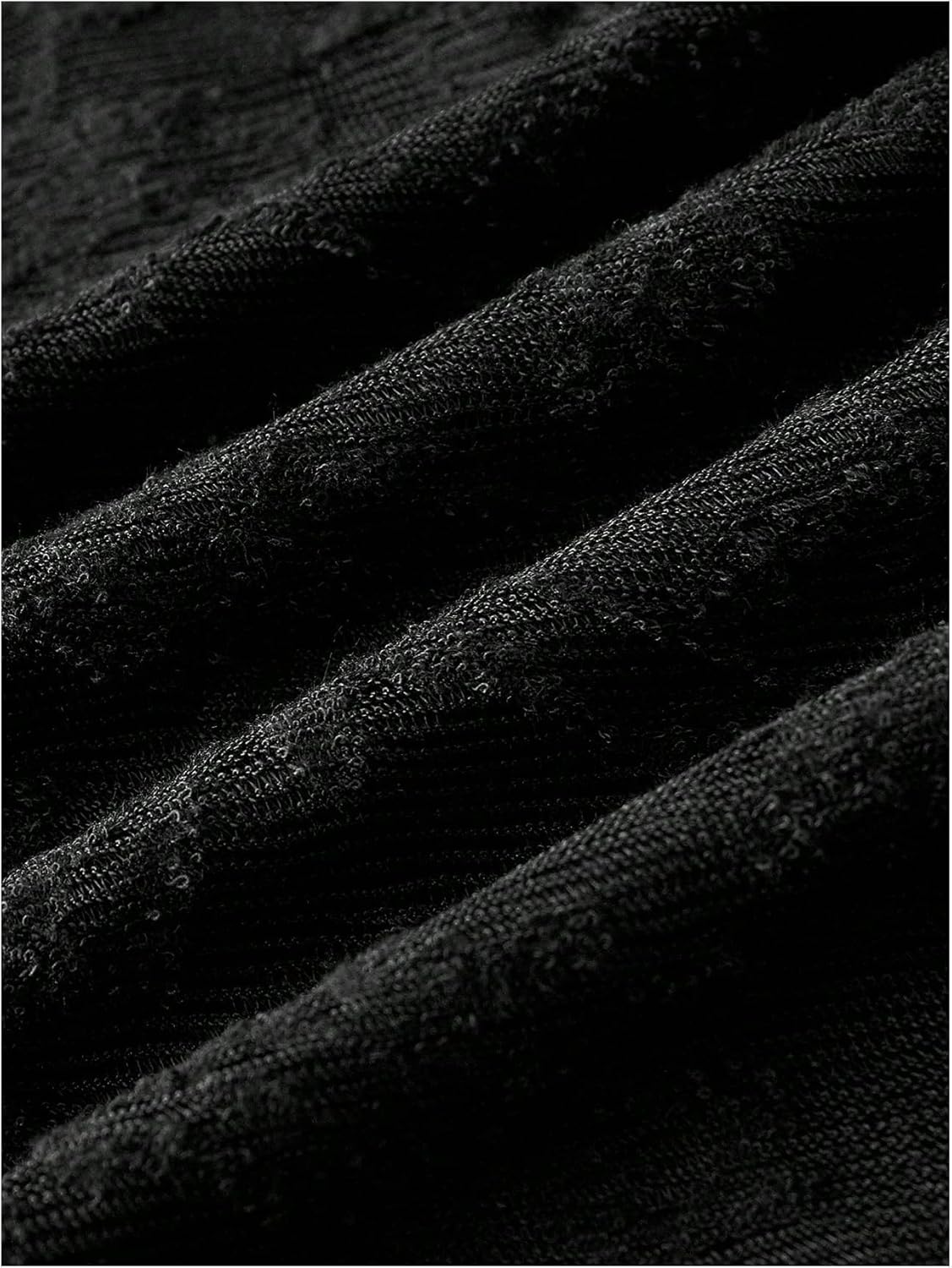 QJQ Women's Sheer Mesh Grunge Shirts Long Bell Sleeve Crewneck Going Out Lace Tops Goth Clothes - Image 3