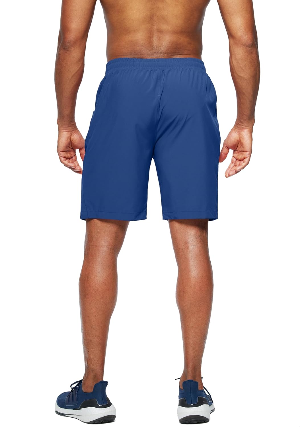 Pudolla Men's Workout Running Shorts 7"/5"/9" Lightweight Gym Athletic Shorts for Men with Zipper Pockets - Image 4