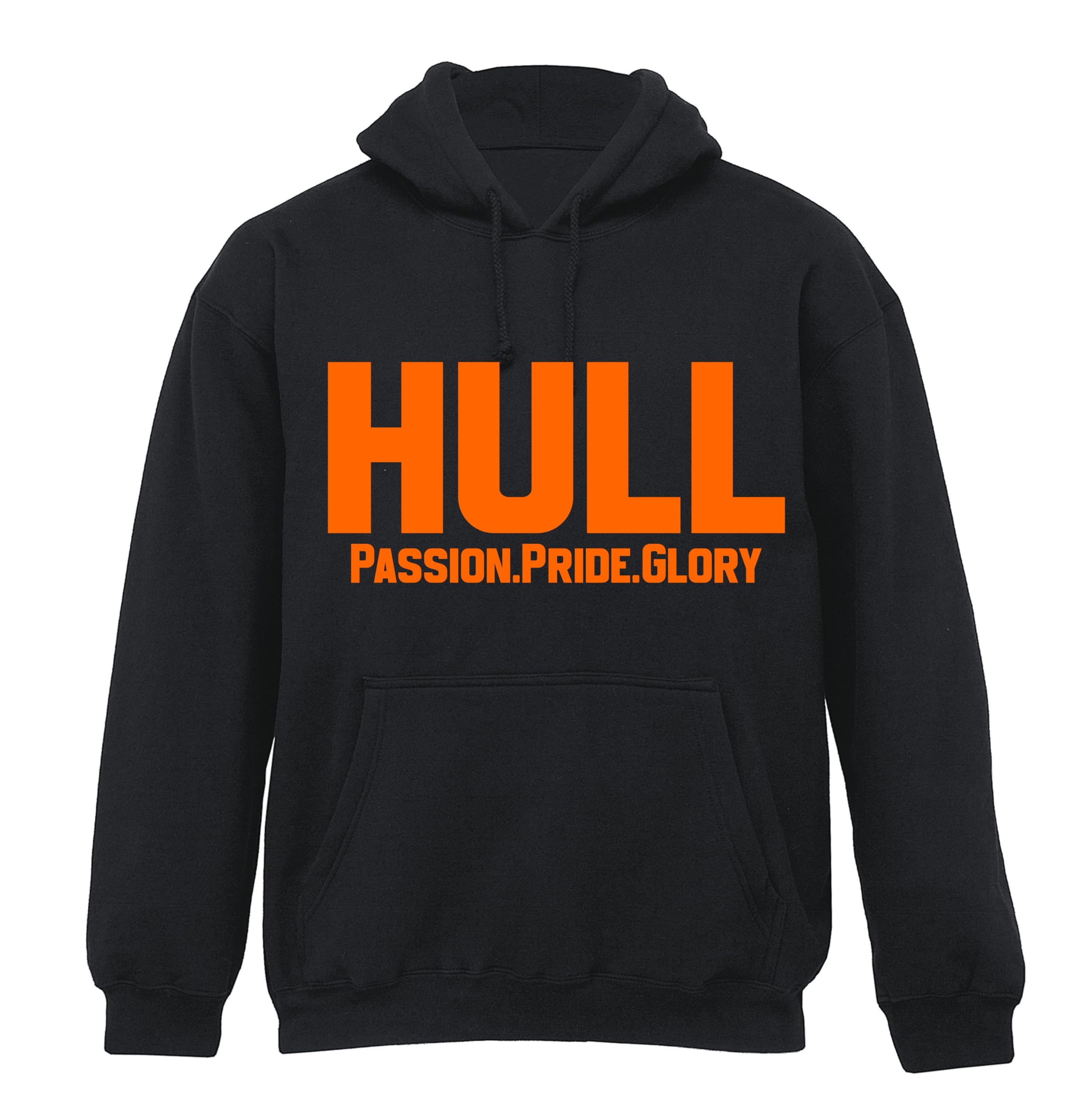 All About The Print passion pride glory hull Hoodie jumper football gift premium clothing Black