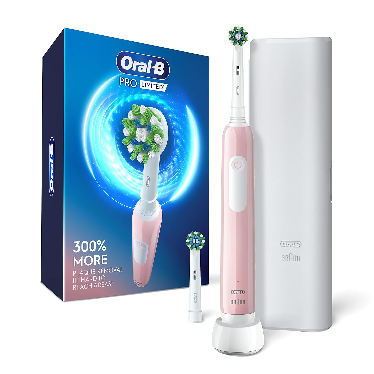 OralB Pro Limited Electric Toothbrush with (2) Brush Heads