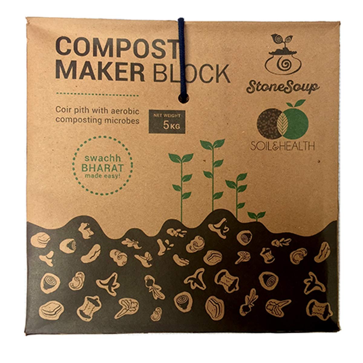 Stonesoup Compost Maker brick-5kg (B075PVQCV7) Amazon Price History, Amazon Price Tracker