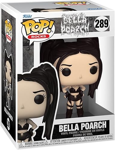 Miniatura 2 de POP Rocks: Bella Poarch Funko Rocks - Figura de vinilo (con funda protectora de caja compatible), multicolor, 3.75 pulgadas