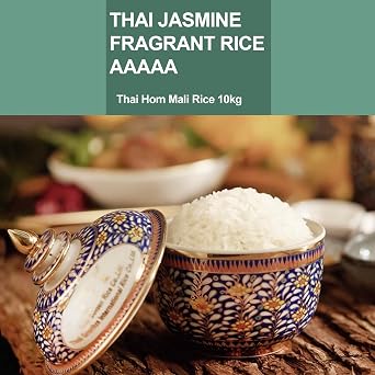 Thai Jasmine Elephant Fragrant Rice 10kg Thai Hom Mali rice AAAAA