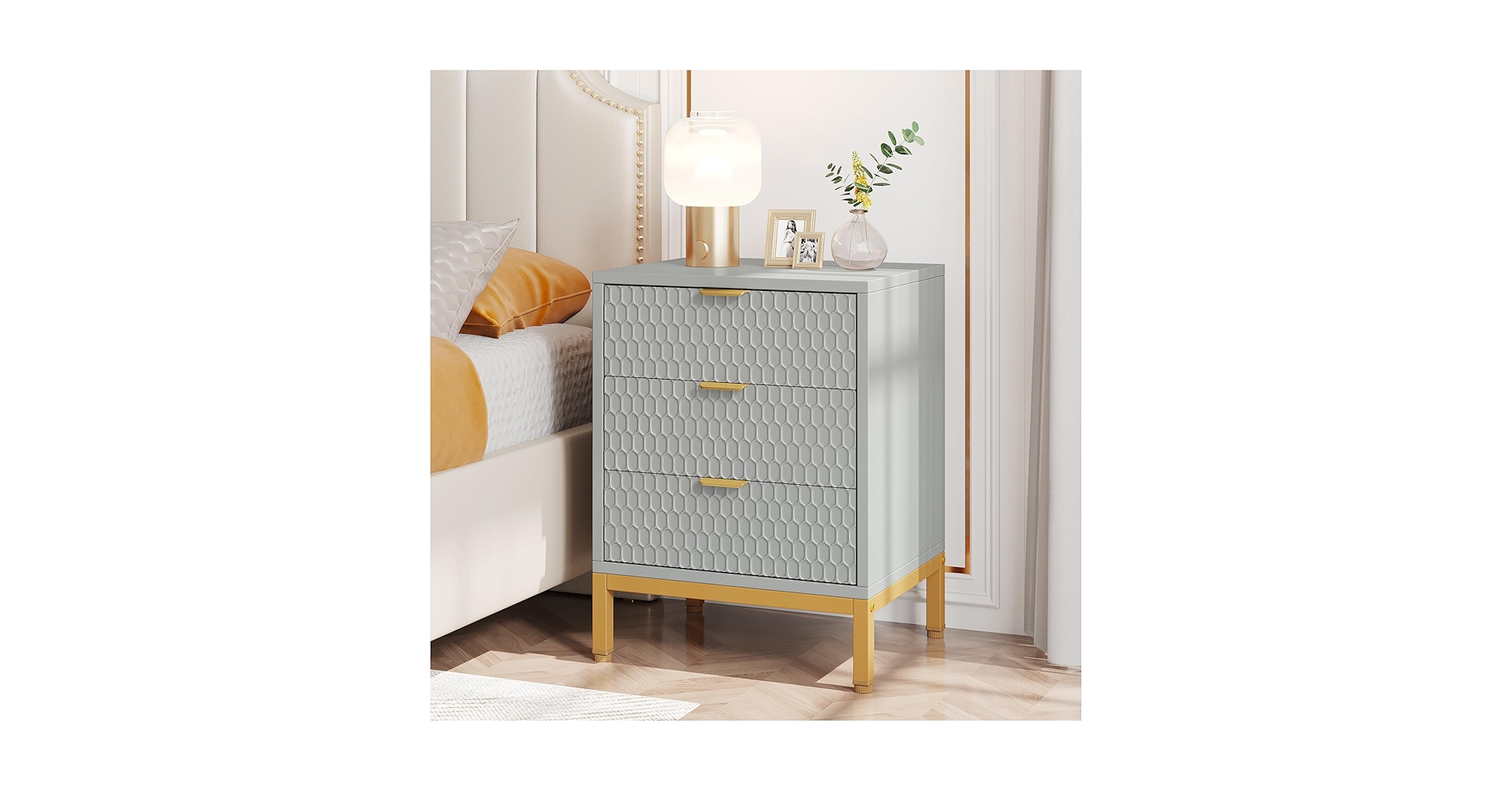 ニューダンガンロンパV3 The Neworder Table Amazon.com: Tribesigns 3-Drawer Nightstand, 25.8