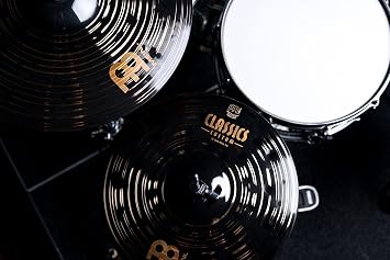 MEINL Cymbals CC13DAH Minel Classics Custom Dark Series High Hat Cymbal 13 Dark Hihat