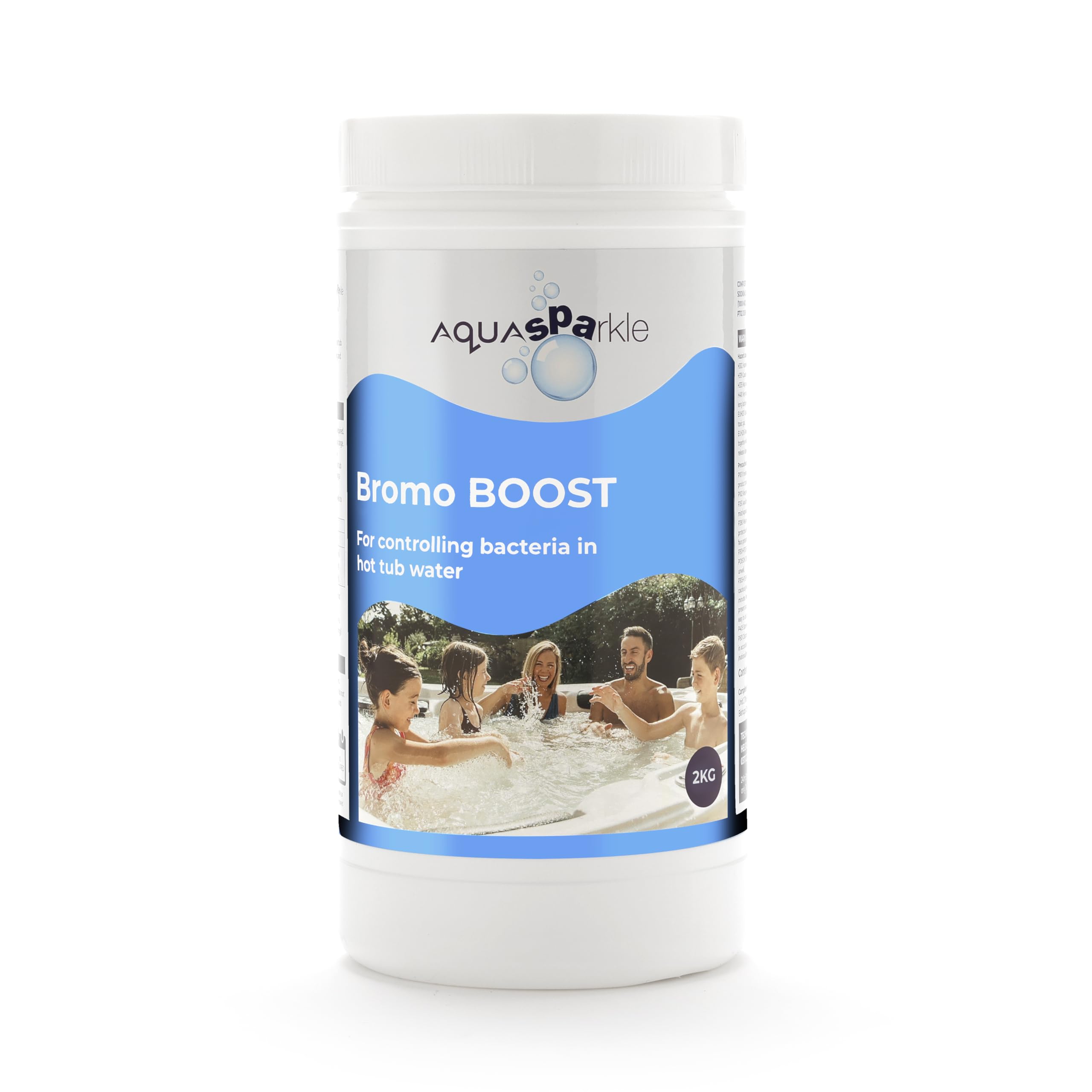 AquaSparkle Spa Bromo Boost 2Kg -Use with complimentary oxidisers or via bromine electrolysis Eg. Gecko in.clear system