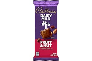 CADBURY DAIRY MILK Fruit & Nut Milk Chocolate Candy Bar
