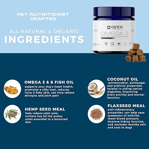 Miniatura 3 de Omega 3 para perros  Aceite de salmón noruego capturado en la naturaleza  Masticables suaves para la piel, el abrigo, las articulaciones y el