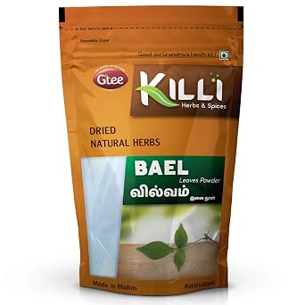 KILLI Bael | Vilvam | Bilva | Maredu | Aegle marmelos | Bilvapatre Leaves Powder, 100g