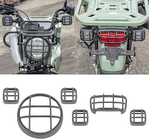 Rejilla para faros delanteros de motocicleta, luz de giro compatible con Ho-nda CT125 CT 125 Huntercub Hunter Cub 125 2020 2021 2022 2023 Accesorios