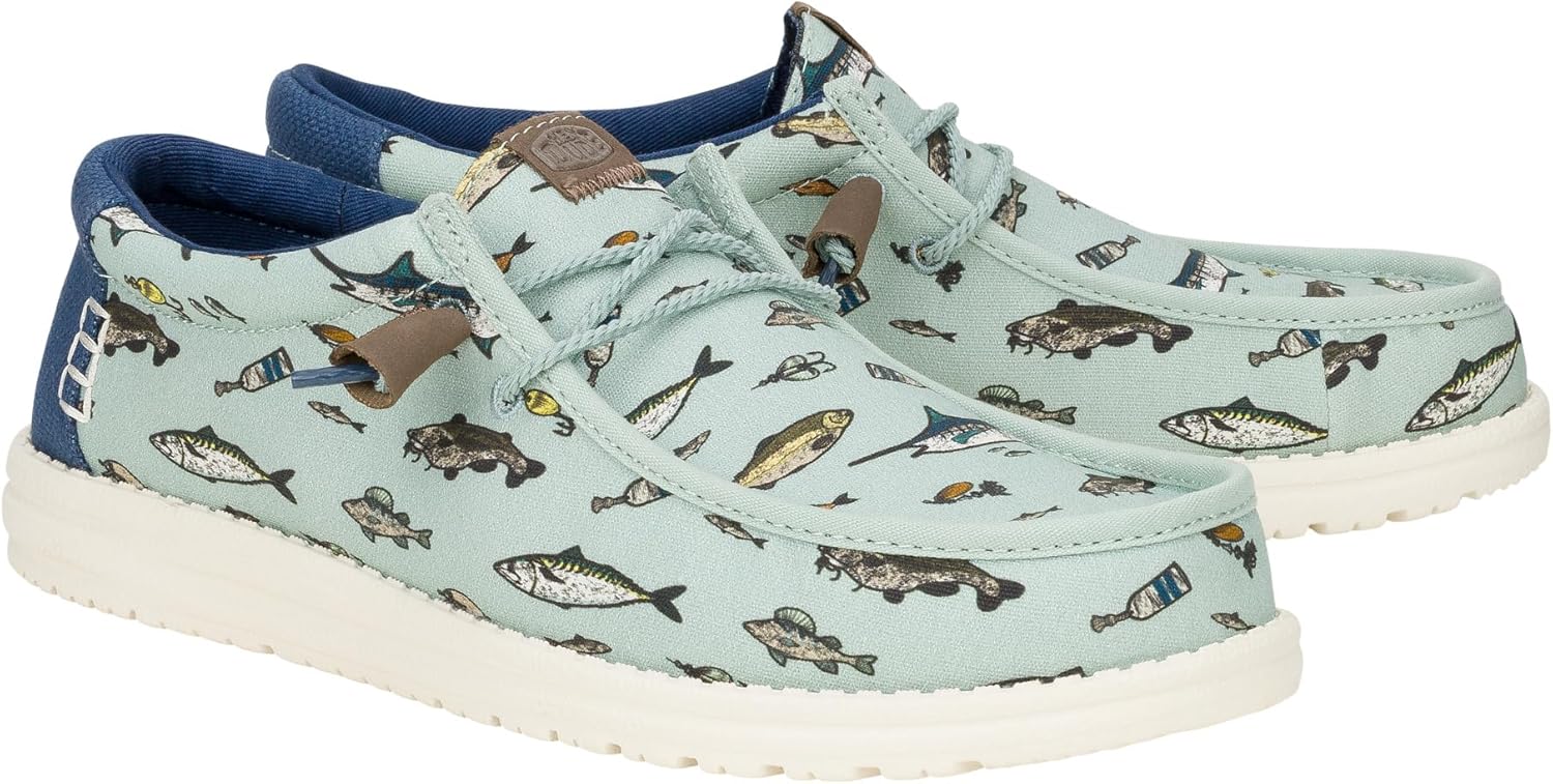 HEYDUDE Wally Marlin, Men’s Shoes, Men's Slip-on Loafers, Comfortable & Light-Weight - Image 4