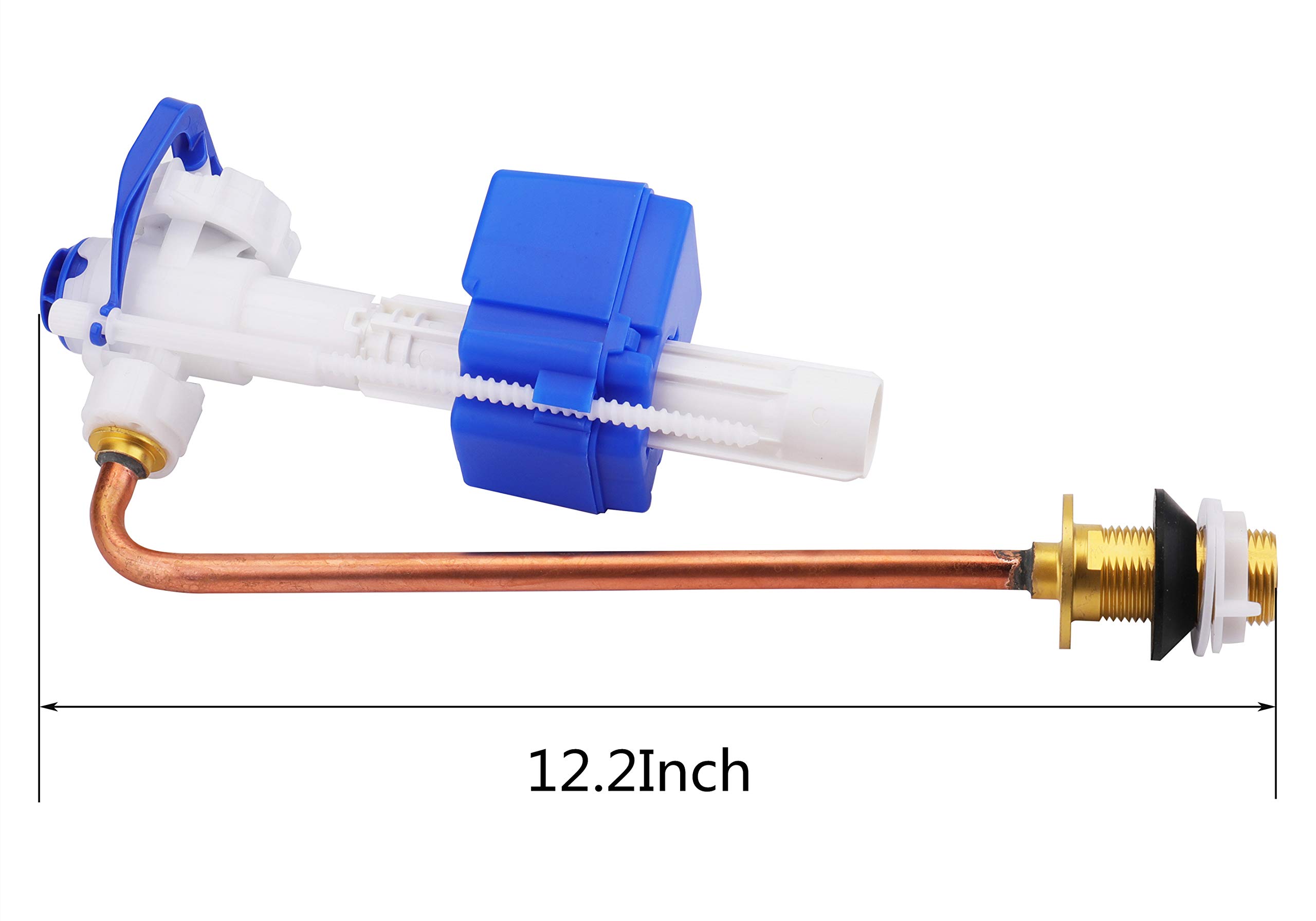 Snapklik.com : Toilet Fill Valve Assembly Replacement Valve Kit Silent ...