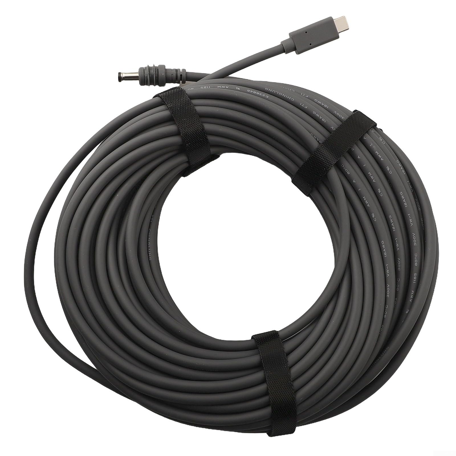 TPE - Cavo USB C a DC, 15 m, impermeabile IP68 (20 metri) | Uscita da 100 W, lunghezza per Starlink per mini compatibile, ricarica rapida, uso flessibile