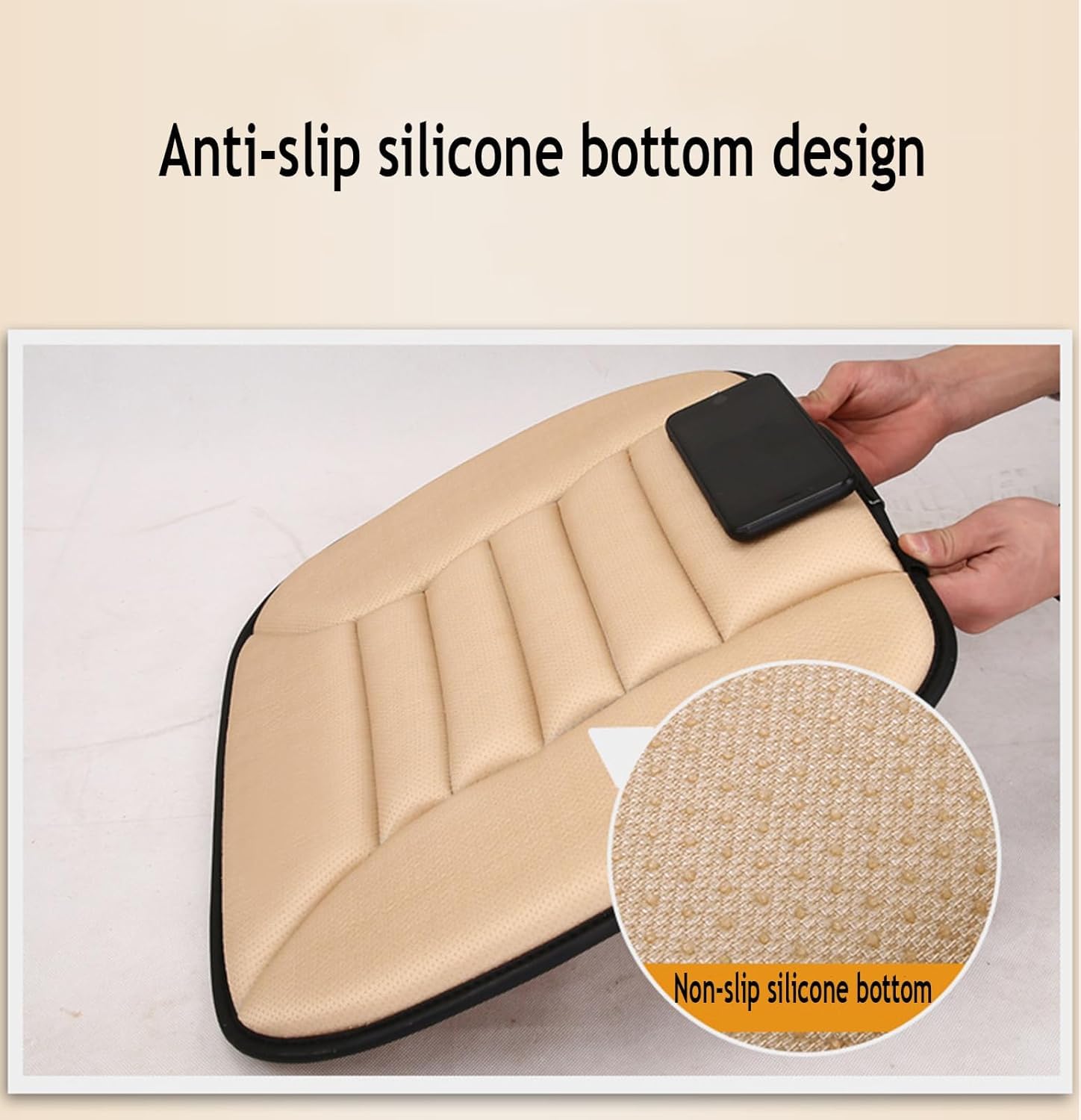 Coussin Rehausseur Siège Voiture pour BMW 2er Active Tourer/Tourer Van (F45), Coussin d’Augmentation de Hauteur avec Mousse à Mémoire de Forme,Antidérapant et Respirant,Business Gray