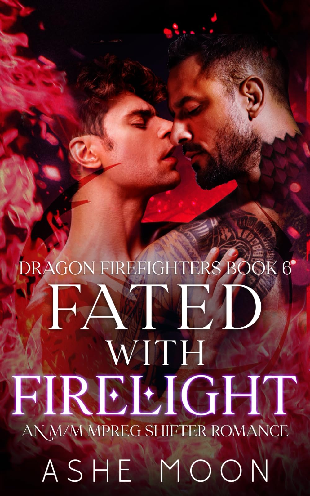Fated With Firelight: An M/M Mpreg Shifter Romance: 6 (Dragon Firefighters)