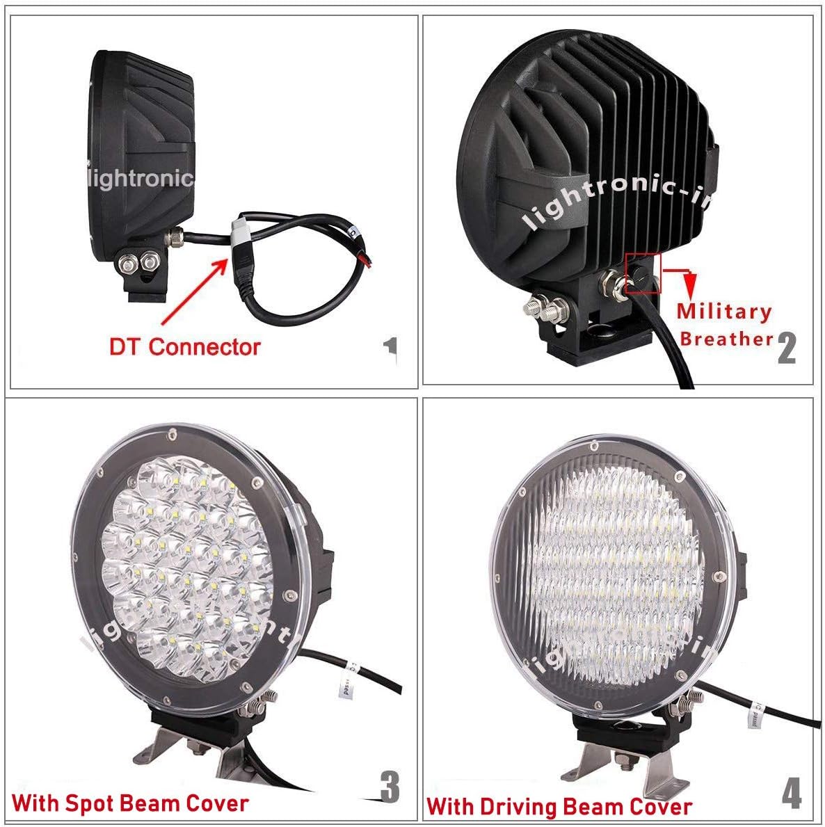 50% Off Discount Lightronic 7 Inch Round 140W 6000K Nature Super Bright 8° Driving Beam Cree LED Off-Road Auxiliary Fog & Driving Light, IP69 Waterproof Rating, 1-Piece 🛒 Crazy Deals Lightronic 7 Inch Round 140W 6000K Nature Super Bright 8° Driving Beam Cree LED Off-Road Auxiliary Fog & Driving Light, IP69 Waterproof Rating, 1-Piece