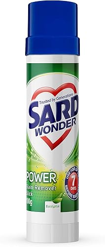 Sard Wonder - Removedor de manchas concentrado Wonder Stick, 3.53 onzas, con eucalipto