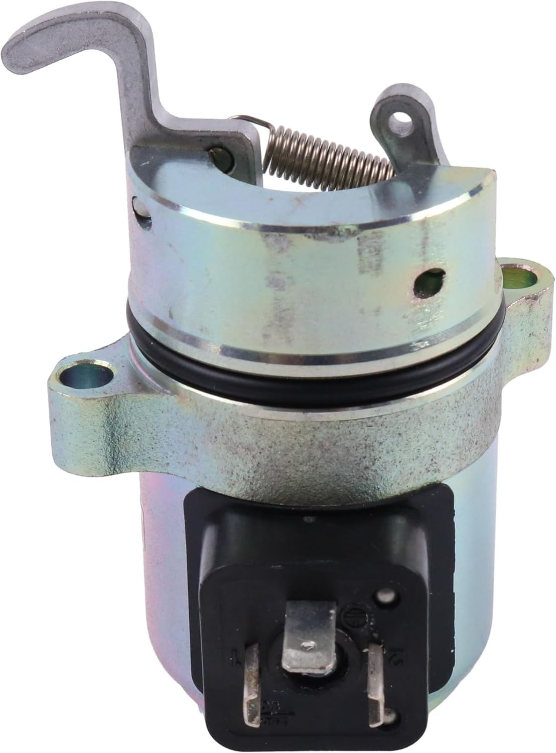 FridayParts 12V Fuel Shut Off Solenoid 6686715 6668950 Compatible for Deutz Engine BF4M1011F Bobcat Loader A220 A300 863 873 883 S250 864 T200 Replacement