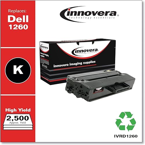 Miniatura 2 de Innovera Tóner negro remanufacturado, repuesto para 331-7328, rendimiento de 2,500 páginas