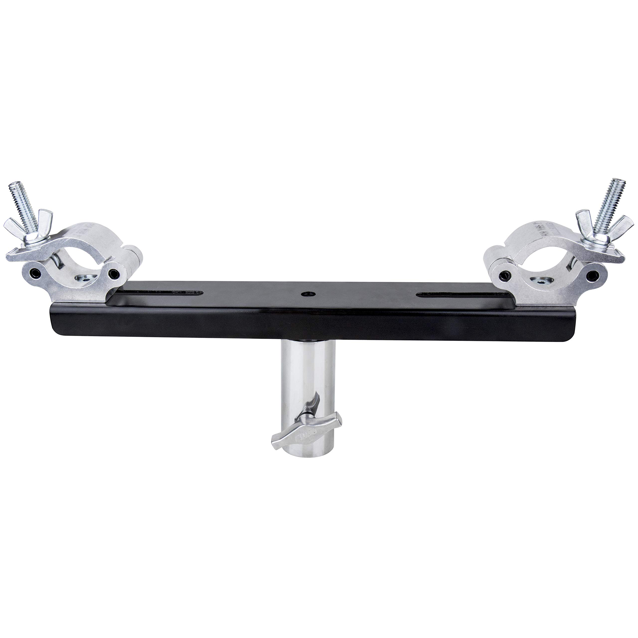 Truss Coupler Kupo KCP‑835 in alluminio 6061‑T6 resistente 3,3 kg, distanza truss regolabile 20,5–40,5 cm, carico sicuro 200 kg, porta‑spigot 28 mm