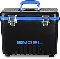 Vista 24 de Engel UC7 7.5qt a prueba de fugas, hermético, enfriador de caja de secado y pequeña lonchera rígida para hombres y mujeres