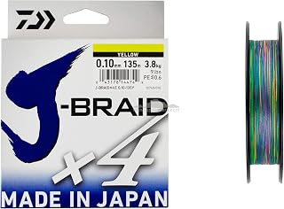 Daiwa J-Braid X 4 Multicolor