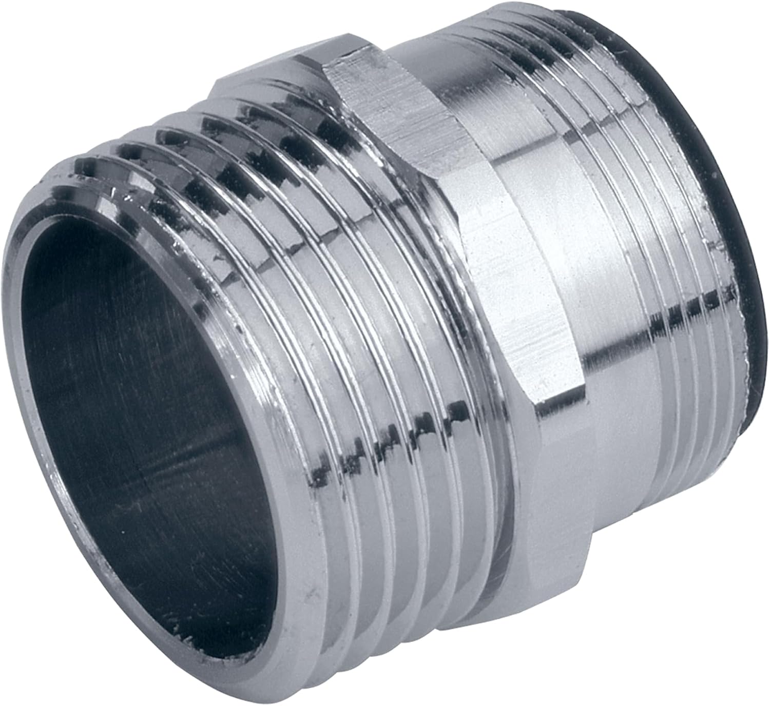 Gardena Bubble-Jet Threaded Adapter: Adapter for Connecting The Gardena System to Indoor taps with Aerator Head, M24 x 1 and 26.5 mm (G 3/4 inch) Male Thread (18209-20)