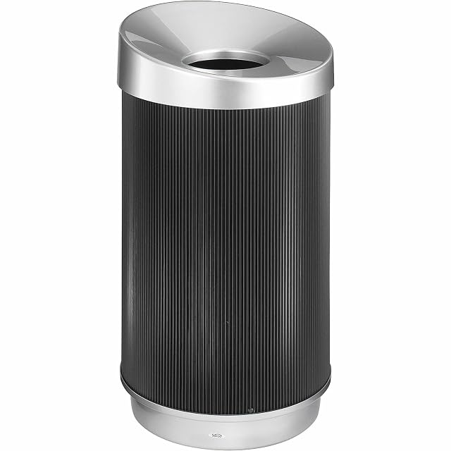 Safco At-Your-Disposal Modern Vertex Trash Can Puncture Moisture Resistant 38 Gallons