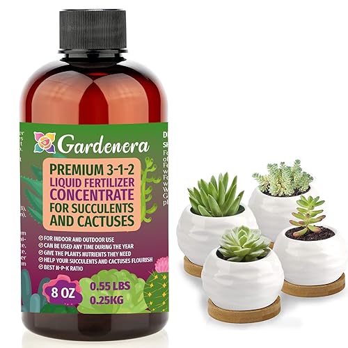 Vista 28 de Fertilizante Líquido Premium para Plantas Rosa del Desierto - Concentrado 3-1-2 para Plantas de Interior y Flores por Gardenera Alimento Orgánico